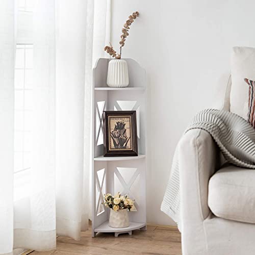 J JINXIAMU Corner Shelf Small Bathroom: Frees Up 65% Bath Space - Image 5
