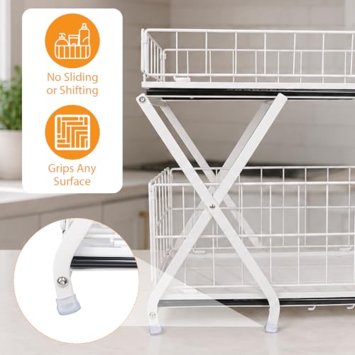 Pull Out Under Sink Organizer with Sliding Shelves - Image 4