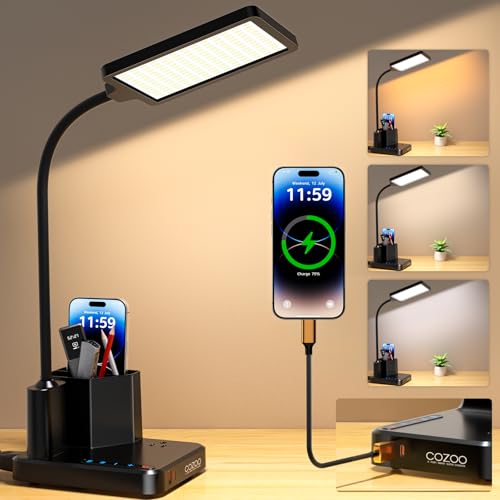 Desk Lamp, COZOO LED Desk Lamps for Home Office with | All Products - Image 2