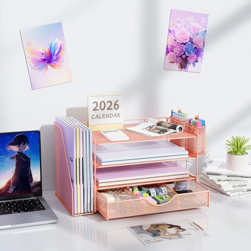 gianotter Desk Organizers and Accessories with File Holder - Image 8