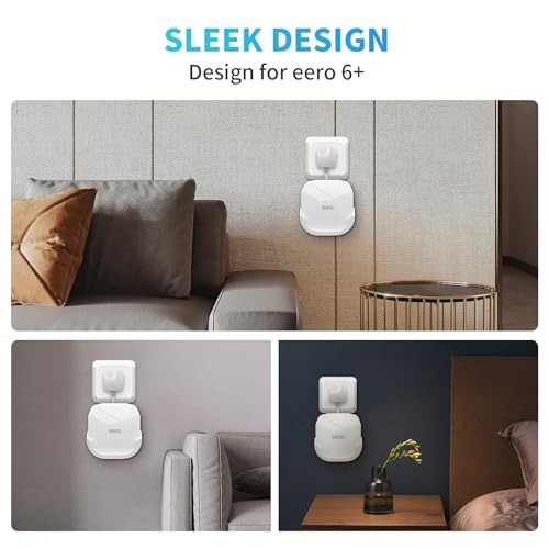 3Pack Wall Mount Holder for eero 6 Plus 6+ and eero 6 Router Mesh - Image 4