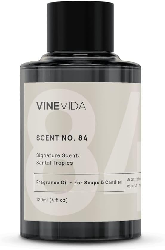 VINEVIDA 4oz Scent #84 Fragrance Oil for Candle & Soap Making - Natural US Made Candle Scents