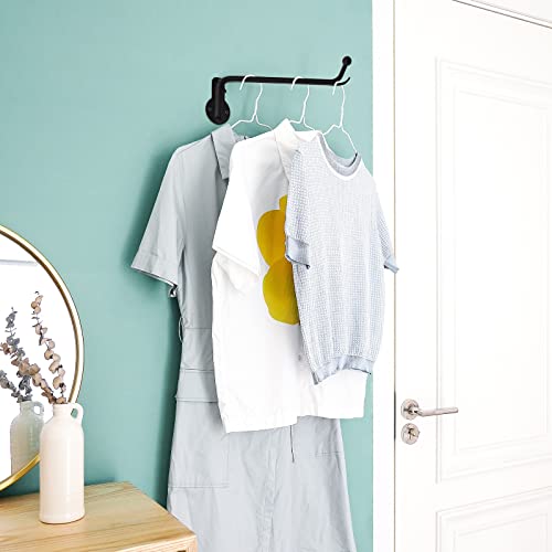 Mkono Wall Mounted Drying Rack Laundry Hook with Swing Arm - Image 3