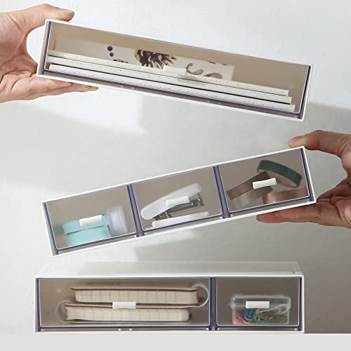 MILULUGO Desk Organizer with 6 Drawers, Makeup Organizer - Image 6