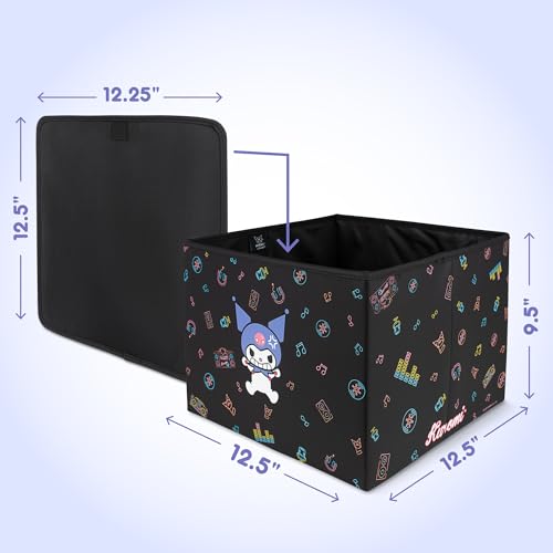Sanrio Kuromi Car Trunk Organizer and Storage Bin | Home Organization - Image 3