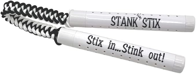 Glovestix StankStix Shoe Deodorizer and Odor Eliminator for Shoes, Boots, Smelly Gym Bags, Boxing, Lacrosse, Soccer & Hockey Gear, Non-Toxic
