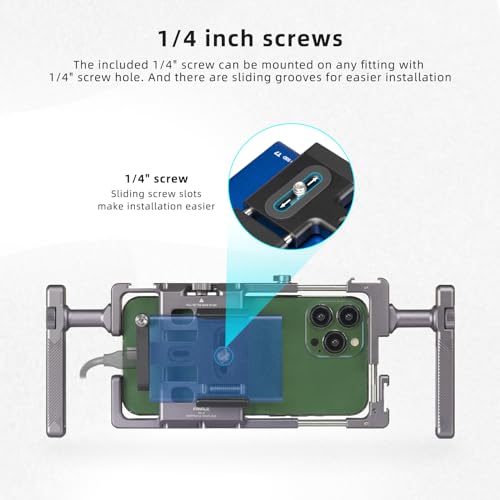 FANAUE SSD Mount Bracket SSD Holder with Cold Shoe Cable Clamp - Image 5