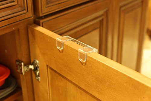 Deco Brothers Over Cabinet Door Organizer, Silver - Image 3