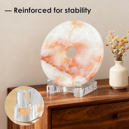 Acrylic Easel Display，Plate Stand for Display，Adjustable Clear - Image 6