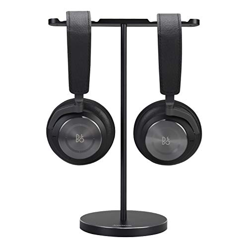 Dual Aluminum Headphones Stand Holder, Showcase Multi - Image 3