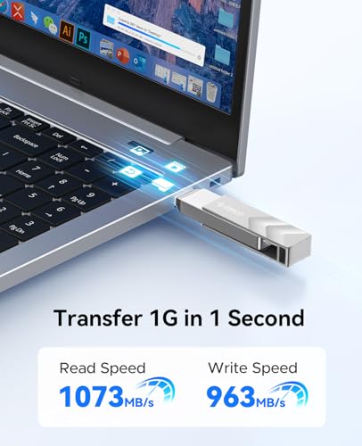 ORICO 512GB Portable Solid State Drive, 1050MB/s Dual-Port - Image 3