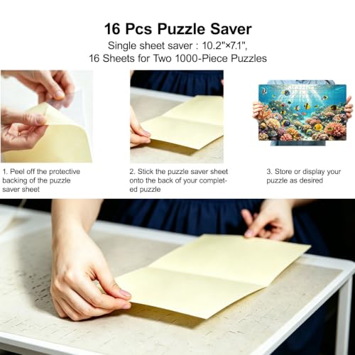 Puzzle Storage Book & Folder Album Binder for 500-1000 - Image 7