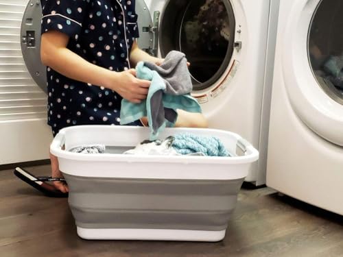 SAMMART 41L (10.8 gallon) Collapsible Plastic Laundry - Image 3