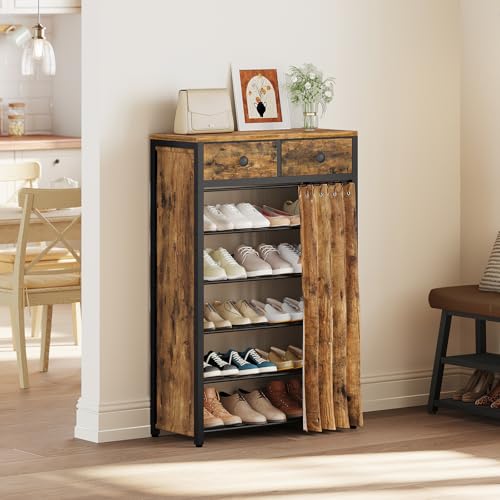 6-Tier Shoe Rack for Entryway, Hidden Shoe Storage | Home Organization - Image 3