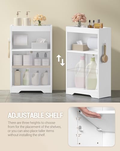 Hzuaneri Slim Bathroom Storage Cabinet, Toilet Paper Cabinet - Image 7