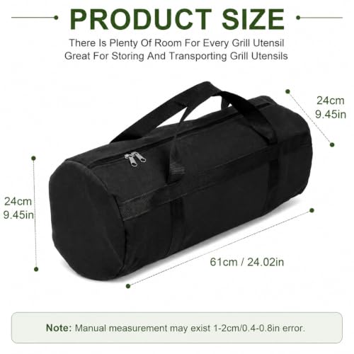 24 Inch Large Capacity Grill Tool Storage Bag, BBQ Tool - Image 3
