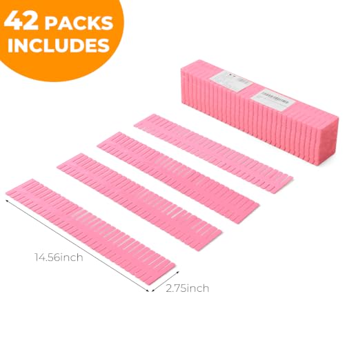 ALBAD Plastic Drawer Dividers Adjustable Drawer Organizer - Image 3