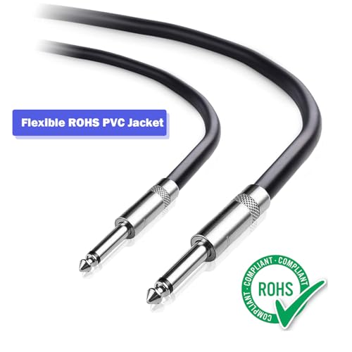 2 Pack 1/4" TS to TS Speaker Cable 50 Feet 12AWG 2 C | All Products - Image 3