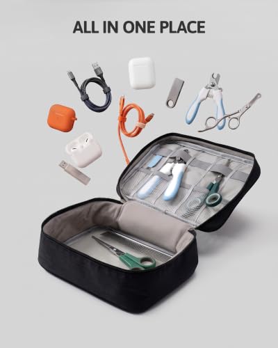 OrgaWise Electronics Travel Organizer, Two-Layer Tech Case - Image 6