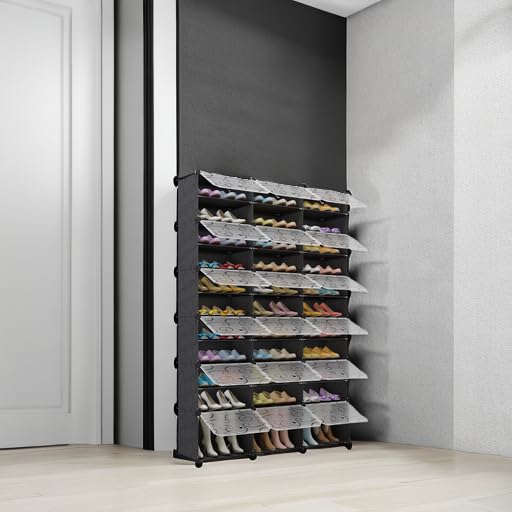 MAGINELS 6-Tier Shoe Rack,Expandable Plastic Shoe Cabinet. Shoe - Image 6