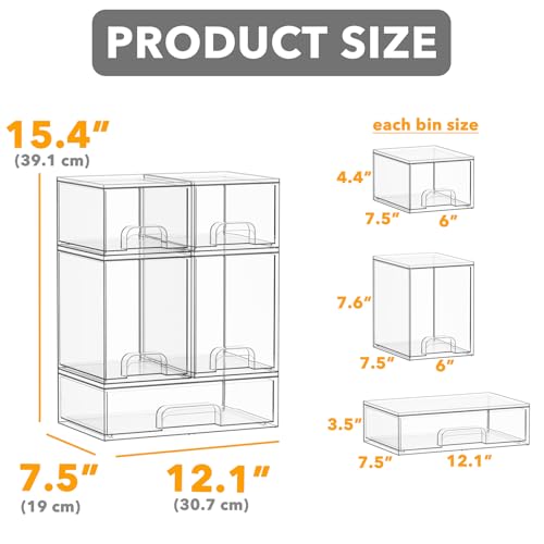 SpaceAid Bottle Storage Organizer Baby - Acrylic Bottles Station - Image 3