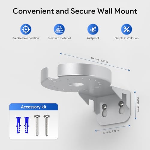 Wall Mount for TP-Link Deco WiFi 7 (BE63/BE65/BE67/B | Cable Managemen - Image 3