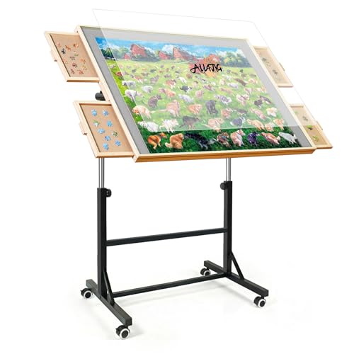 ALL4JIG 1500 Pieces Puzzle Table with Legs | Home Organization - Image 2