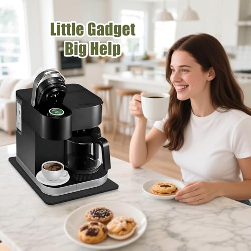Sliding Tray for Coffee Maker, 360° Rolling Tray Appliance - Image 3