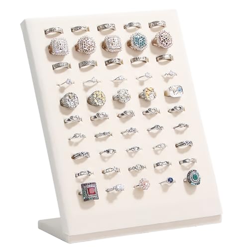 Ring Display Stand, Velvet Ring Holder - Image 4