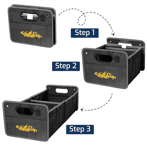 Car Trunk Organizer Collapsible Trunk SUV Storage Box - Image 6
