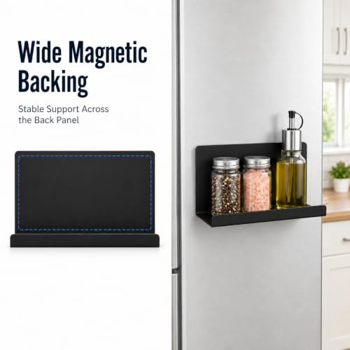 WAYUTO Magnetic Fridge Shelf, Metal Refrigerator Organizer - Image 7