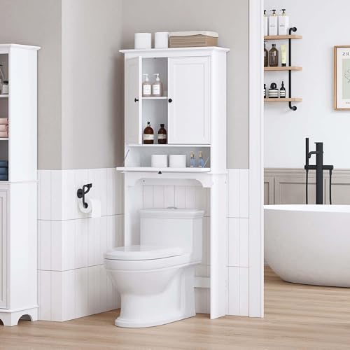 Spirich Bathroom Over the Toilet Storage Cabinet - Image 4
