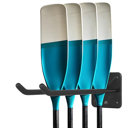 Antidious Kayak Paddles Storage Rack, Garage Metal Oars - Image 2