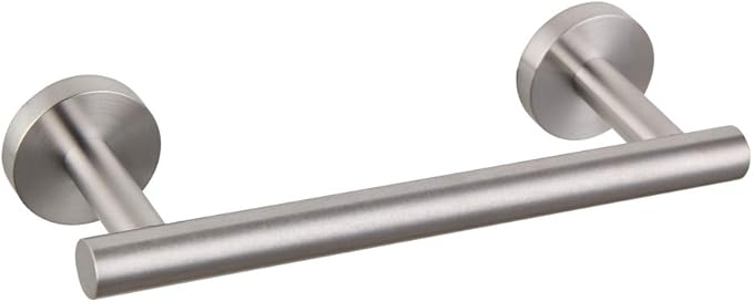 Kitchen Towel Bar — 9" Brushed Stainless Steel