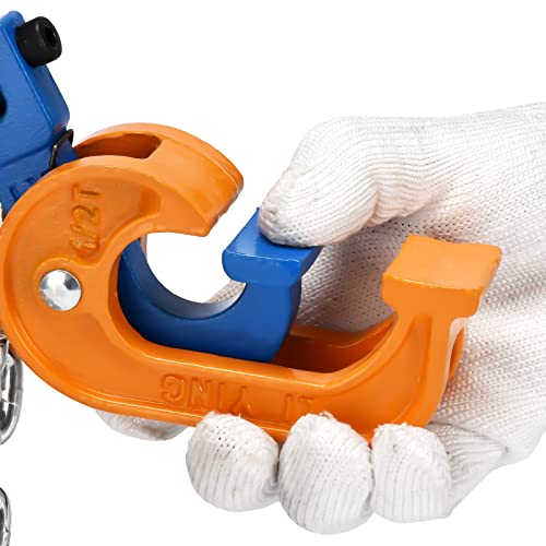 55 Gallon Drum Lift, 2200 lb Chain Drum Lifter for Steel - Image 5