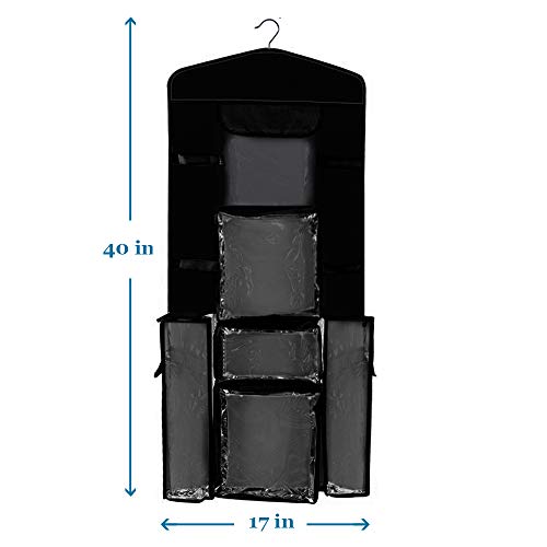 Hanging Double Sided Wrapping Paper Storage Organizer - Image 4