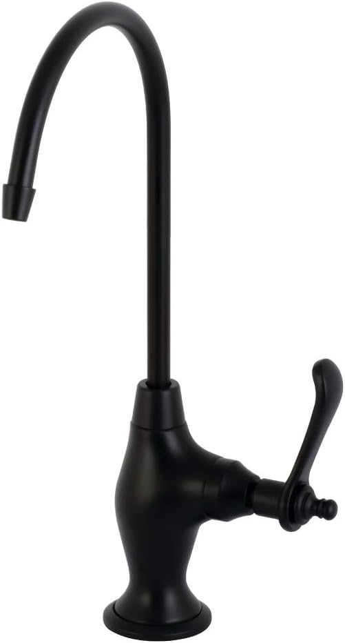 Kingston Brass KS3190TL Templeton Water Filtration Faucet, 10.81 x 4.63 x 1.75, Matte Black