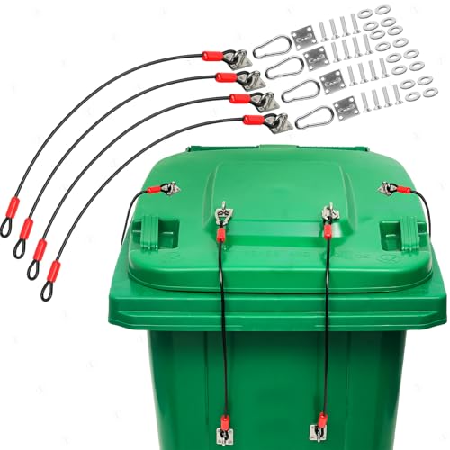 Trash Can Locks、 Garbage Can Lid Locks for Animals, Bear - Image 2