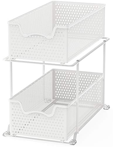 Simple Houseware 2 Tier Sliding Cabinet Basket Organ | All Products - Image 5