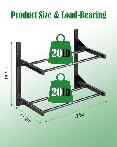 AHOWPD Wall Mount Filament Storage Rack- Wall Mount 3D - Image 5