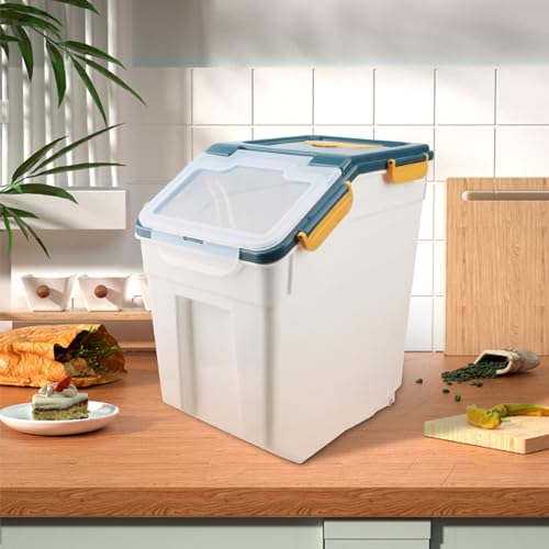 50 lbs Flour Storage Container, 2 Pack Rice Storage - Image 3
