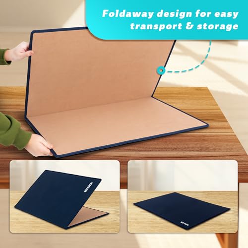 Tektalk Foldable Jigsaw Puzzle Board with 6 Color Sorting - Image 4