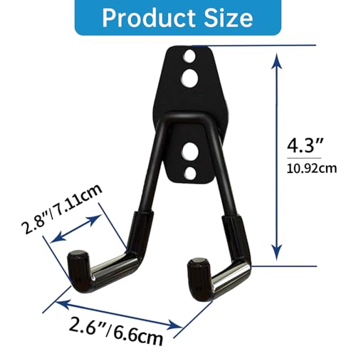 GeeWatom 2 Pack Garage Storage Utility Hooks，Garage Garden Tool - Image 3