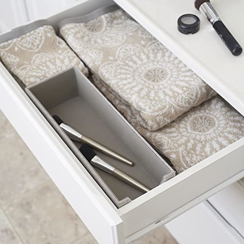 Household Essentials Narrow Organizer Tray 2 Pack, Gray - Image 5