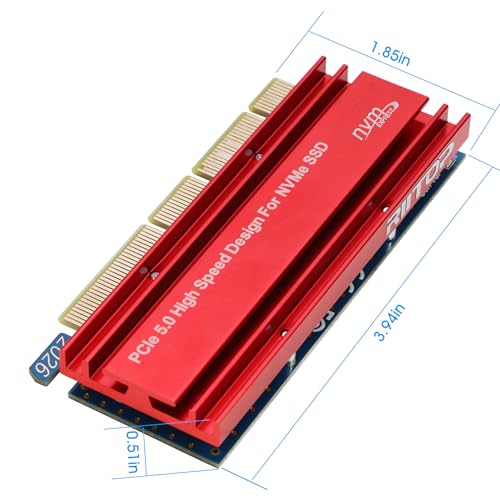 NVMe PCIe Adapter, RIITOP M.2 NVMe to PCI-e 5.0 x4/x | All Products - Image 5