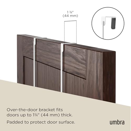 Umbra Estique Coat Rack, Over the Door Wall Hooks - Image 5