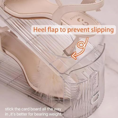 2 Pack Shoe Slots Organizer Adjustable Level Shoe St | All Products - Image 5