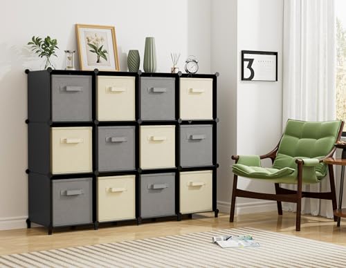 HOMIDEC Closet Organizers and Storage, 12 Cube Storage Organizer - Image 6