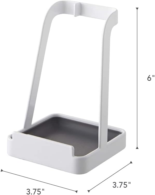YAMAZAKI Home Tower Ladle Holder - Lid Stand For Utensils In Kitchen - Steel