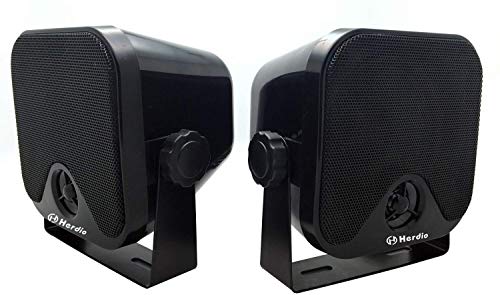 4 Inches Heavy Duty Waterproof Boat Marine Box Outdoor Speakers - Image 2